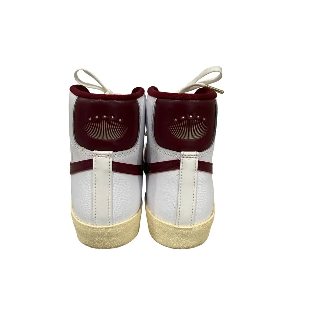 Nike Blazer Mid 77 White Team‎ Red Gold Star Sisterhood DV7003-100 Womens 11